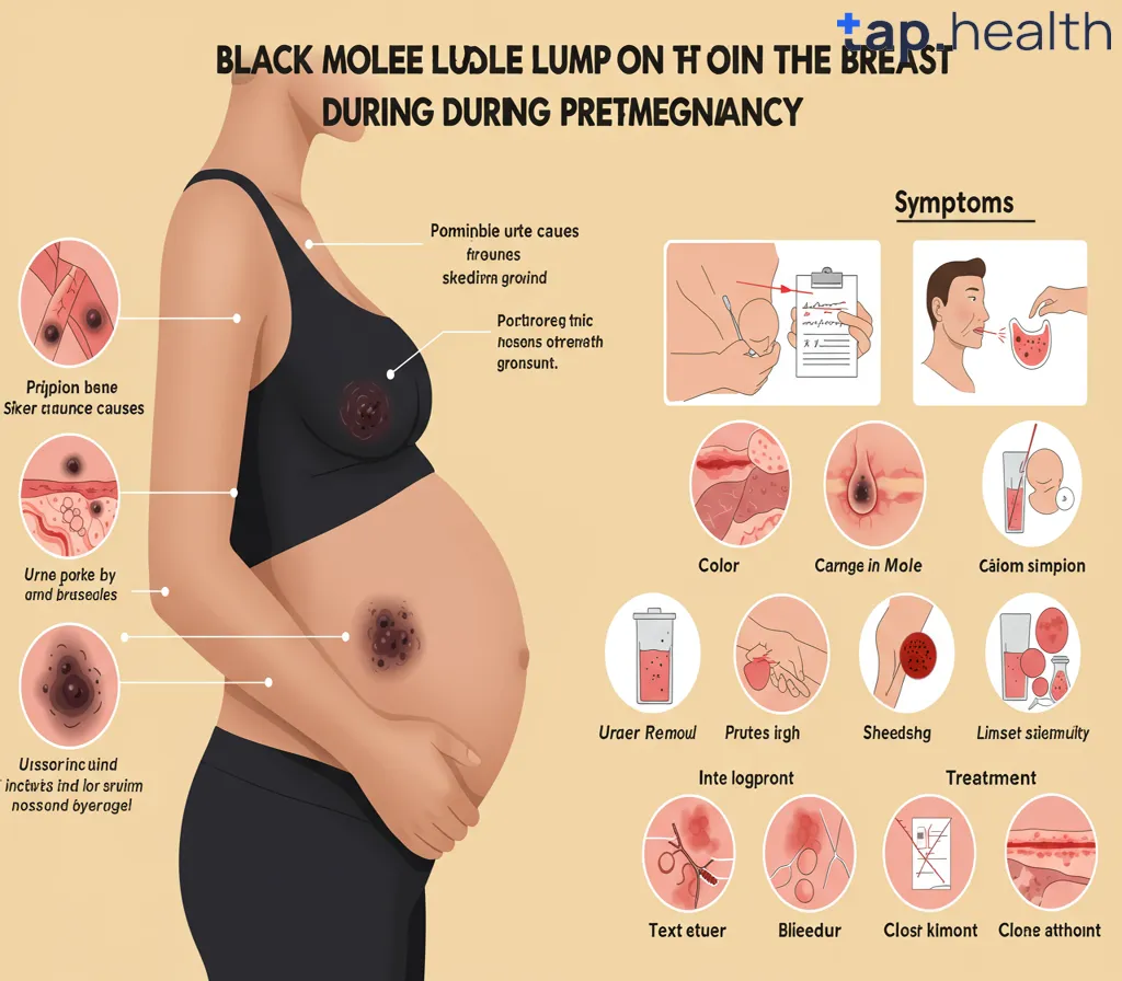 What is a Black Mole Lump on the Breast During Pregnancy? Causes, Symptoms, and Treatment