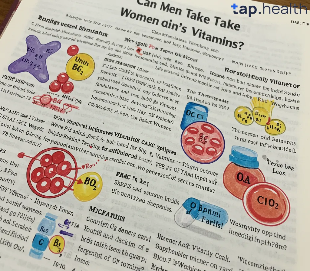 Can Men Take Women's Vitamins? What You Need to Know Before Popping That Pill