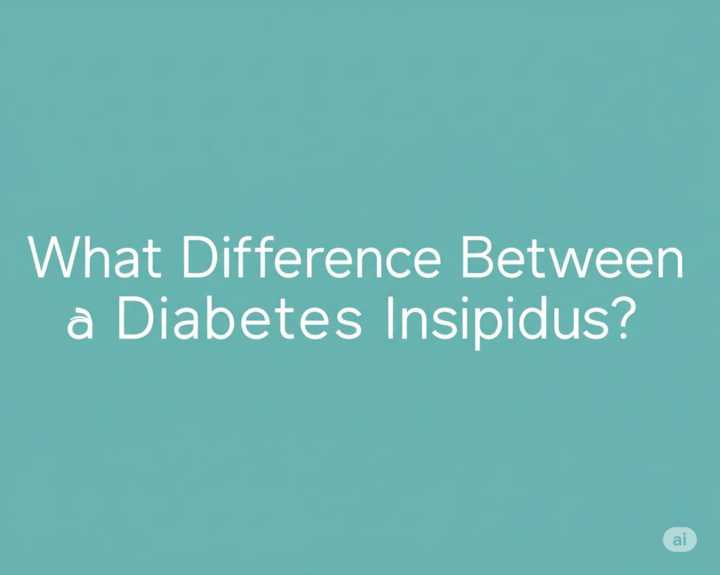 What Is the Difference Between Diabetes Mellitus and Diabetes Insipidus?