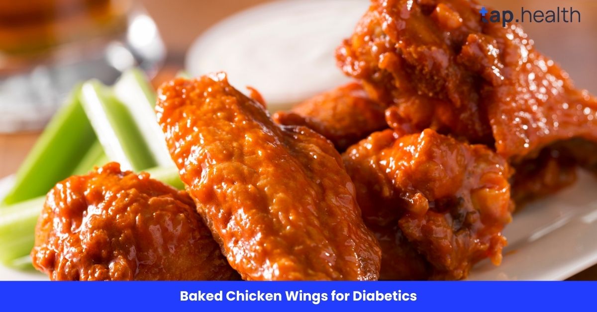 Baked Chicken Wings for Diabetics