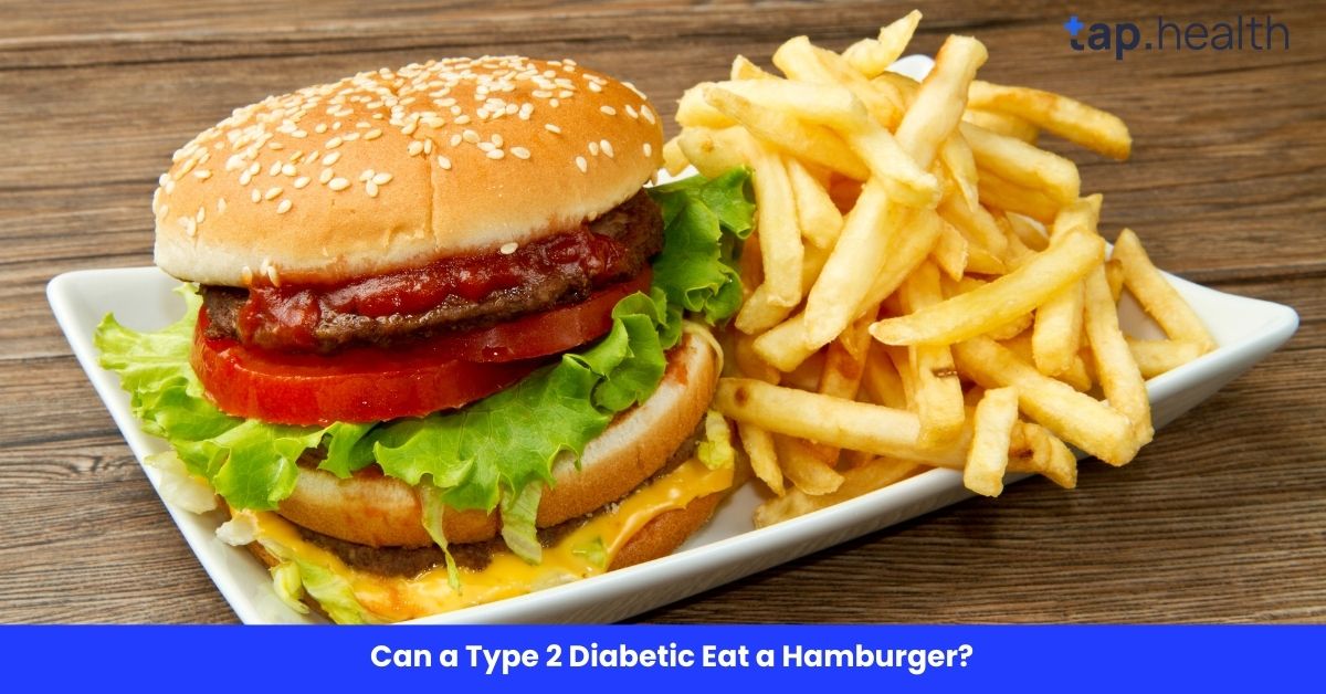 Can a Type 2 Diabetic Eat a Hamburger