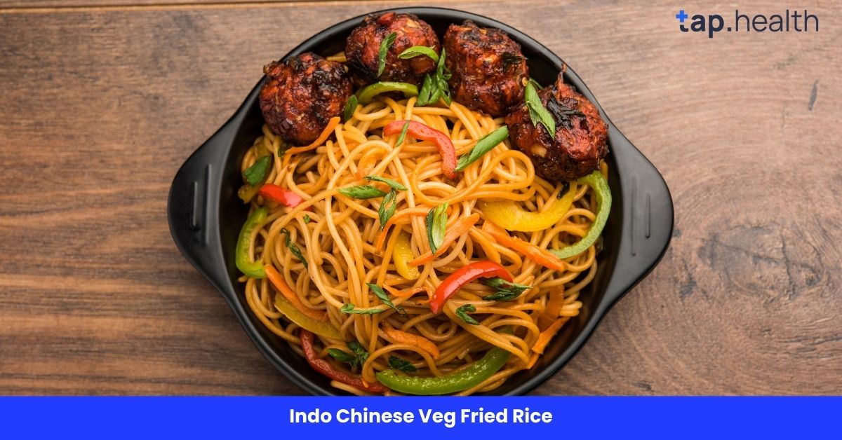 Indo Chinese Veg Fried Rice