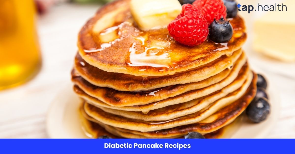 Diabetic Pancake Recipes: Delicious, Low-Sugar, and Healthy Pancakes for Blood Sugar Control