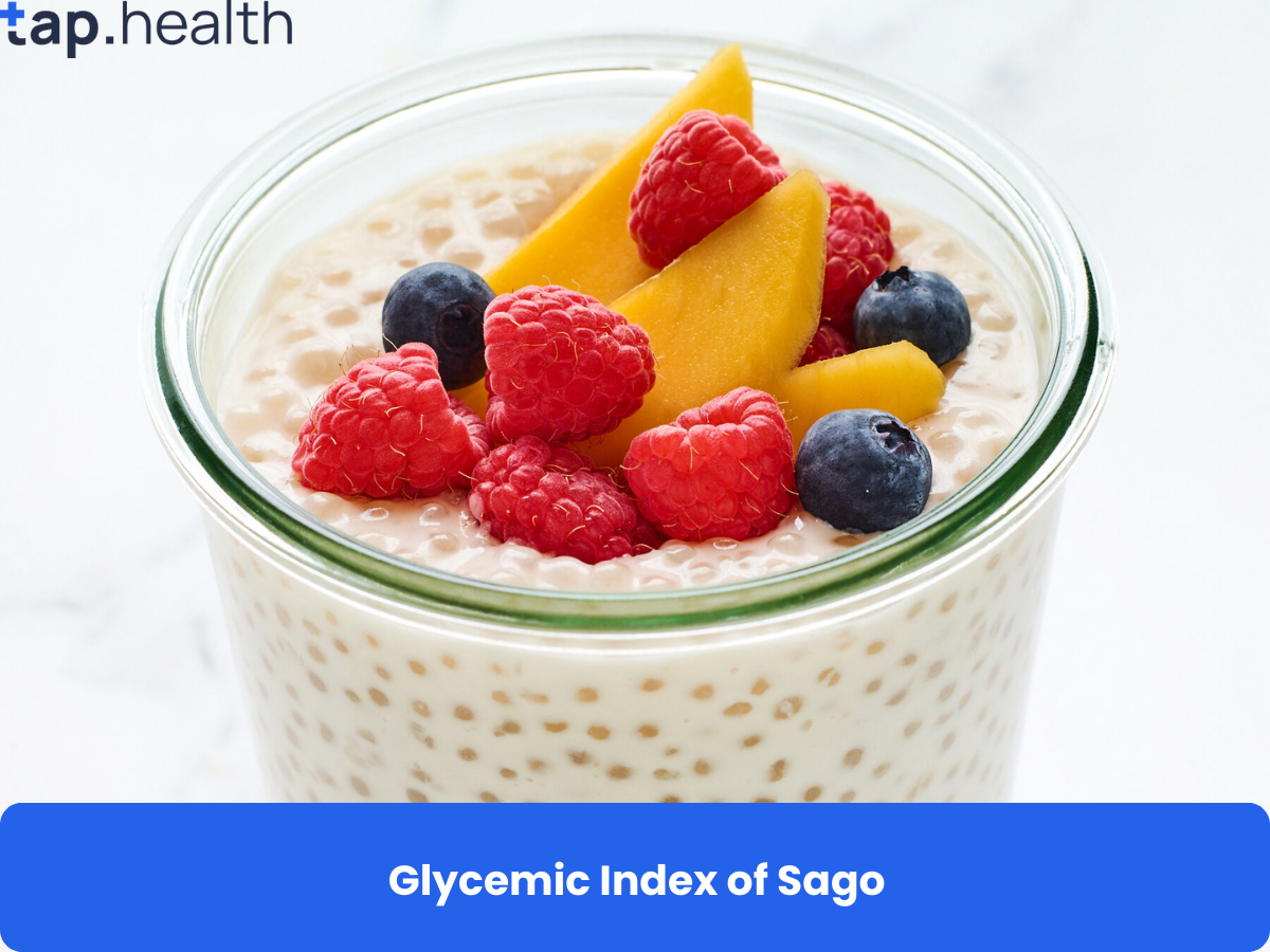 Glycemic Index of Sago