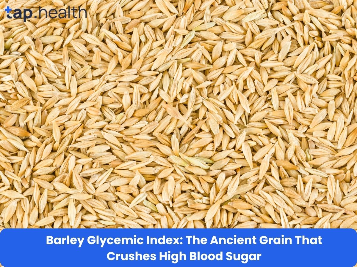 Barley Glycemic Index The Ancient Grain That Crushes High Blood Sugar