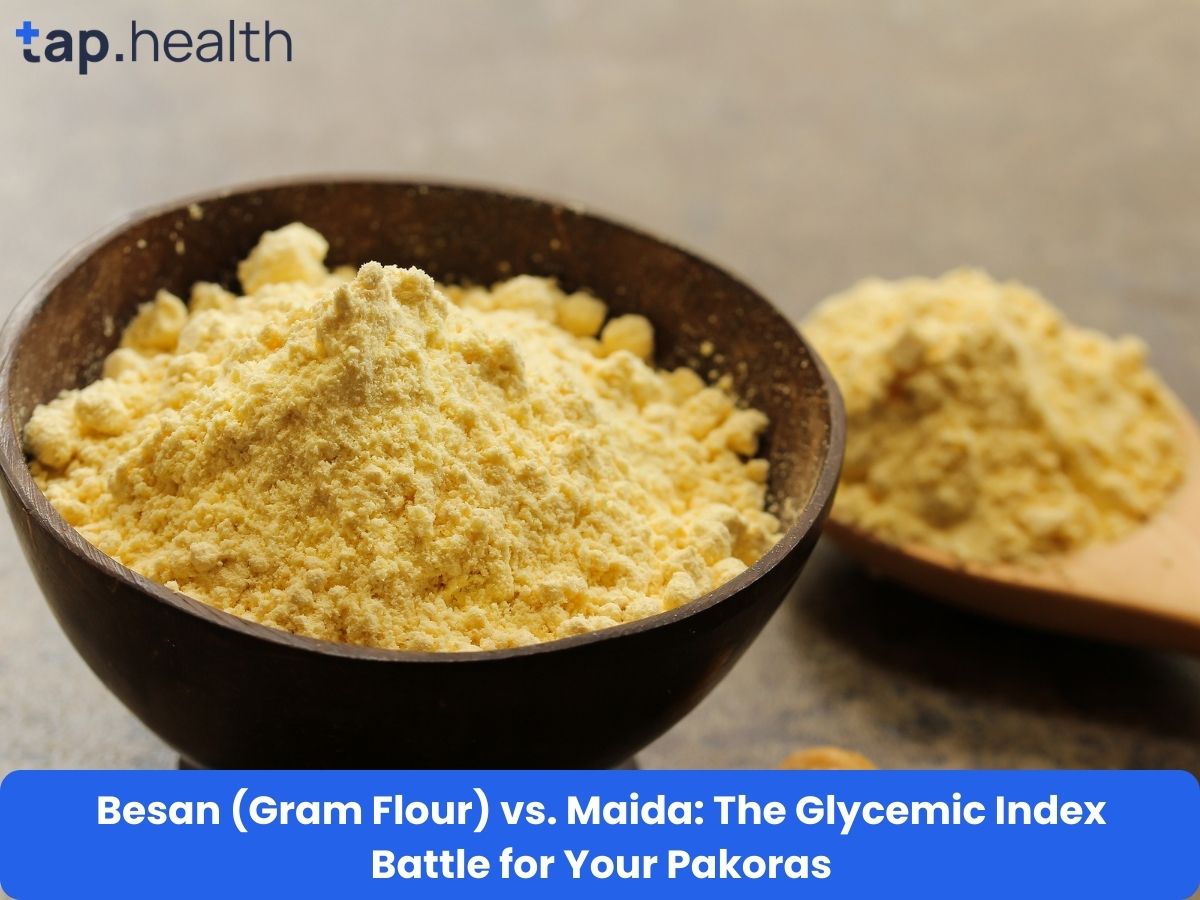Besan (Gram Flour) vs. Maida The Glycemic Index Battle for Your Pakoras