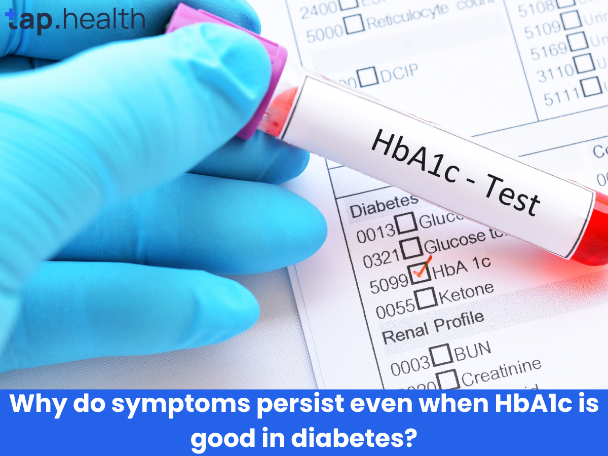 डायबिटीज़ HbA1c अच्छा लक्षण