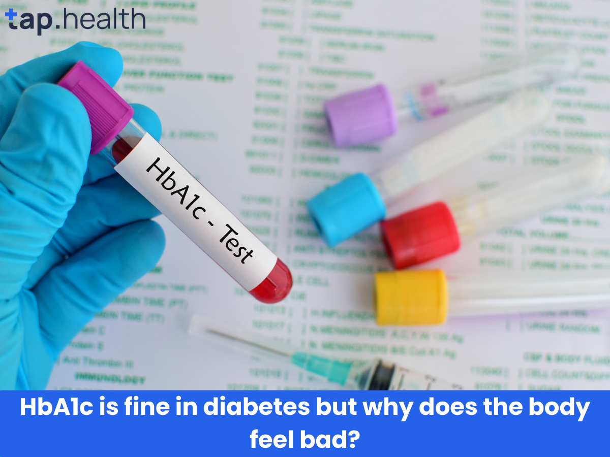 डायबिटीज़ HbA1c ठीक शरीर खराब