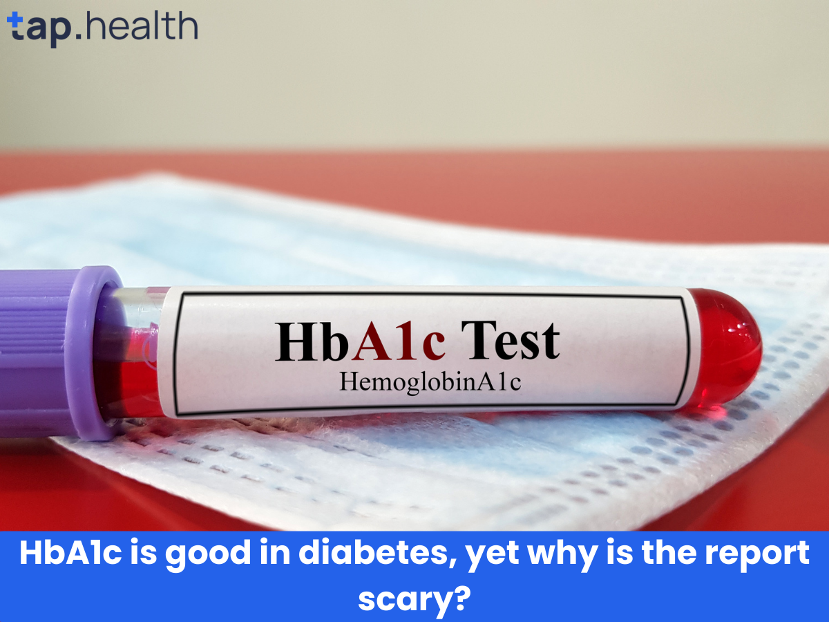 डायबिटीज़ HbA1c अच्छा रिपोर्ट डरावनी