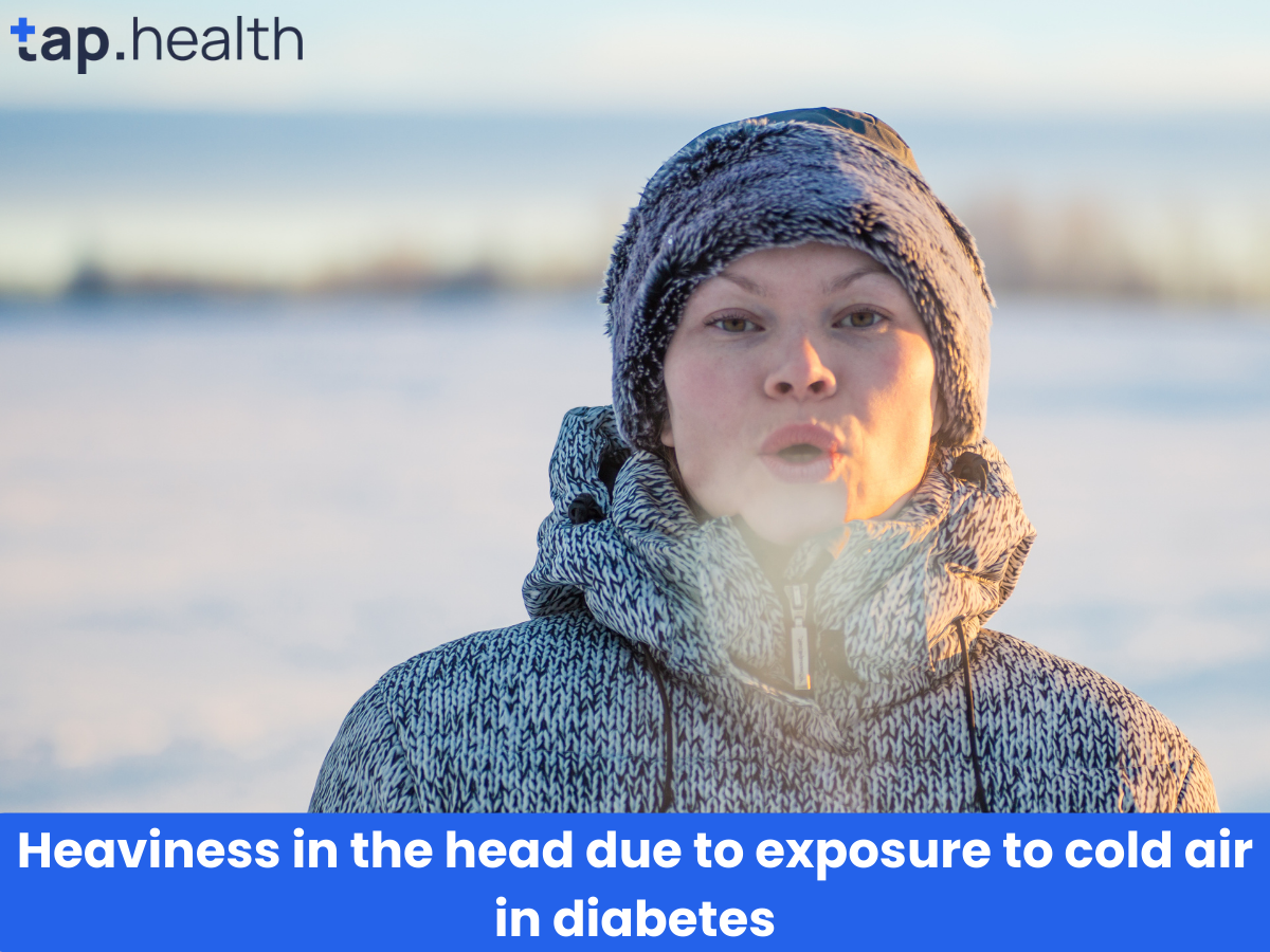डायबिटीज़ ठंडी हवा सिर भारी