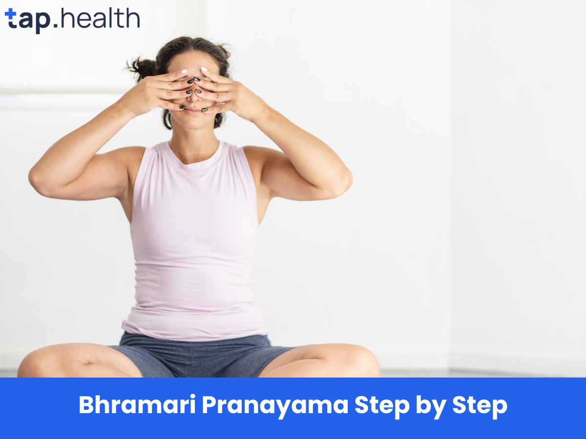 भ्रामरी प्राणायाम स्टेप बाय स्टेप