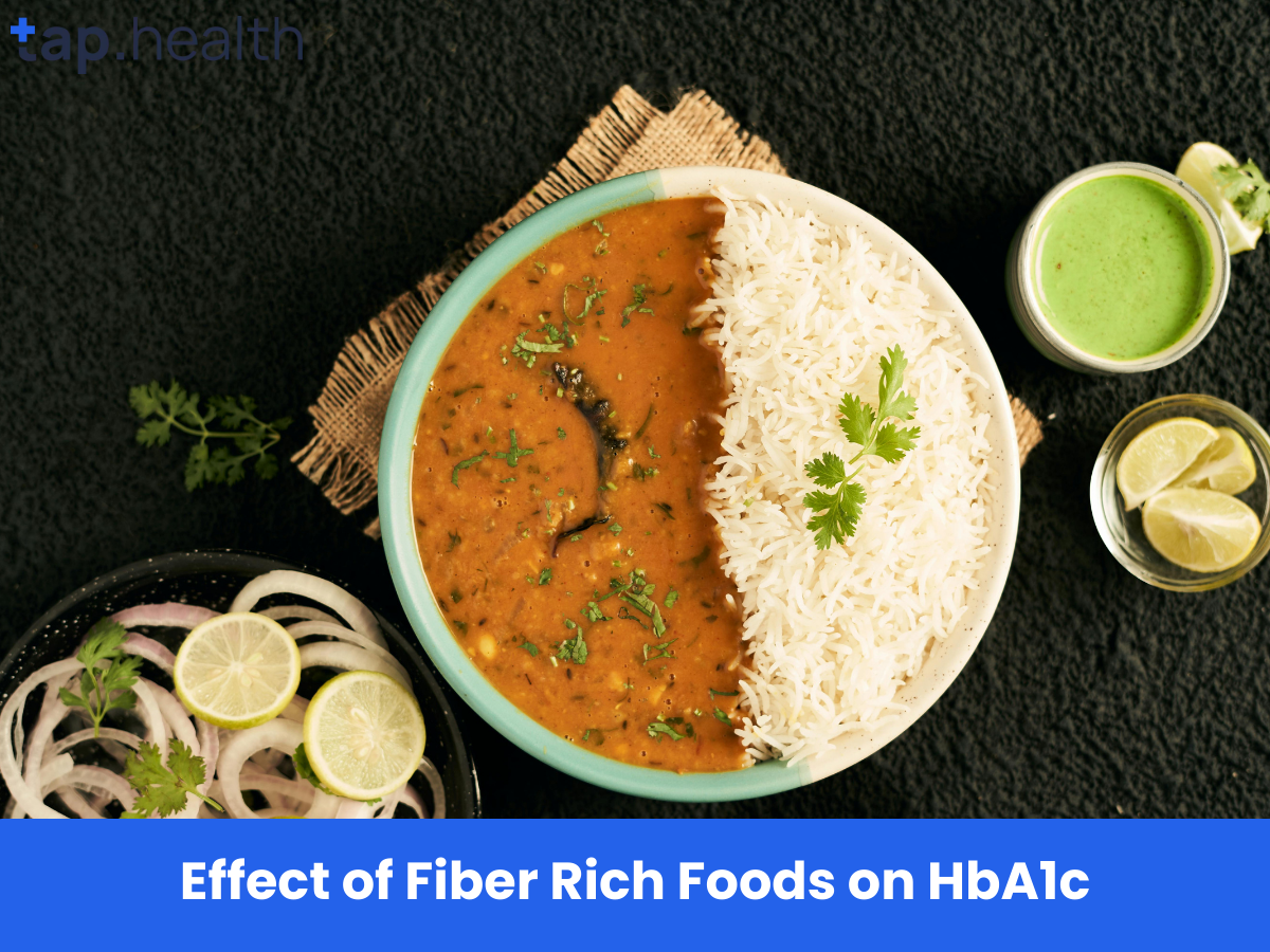 HbA1c पर फाइबर रिच फूड्स का प्रभाव