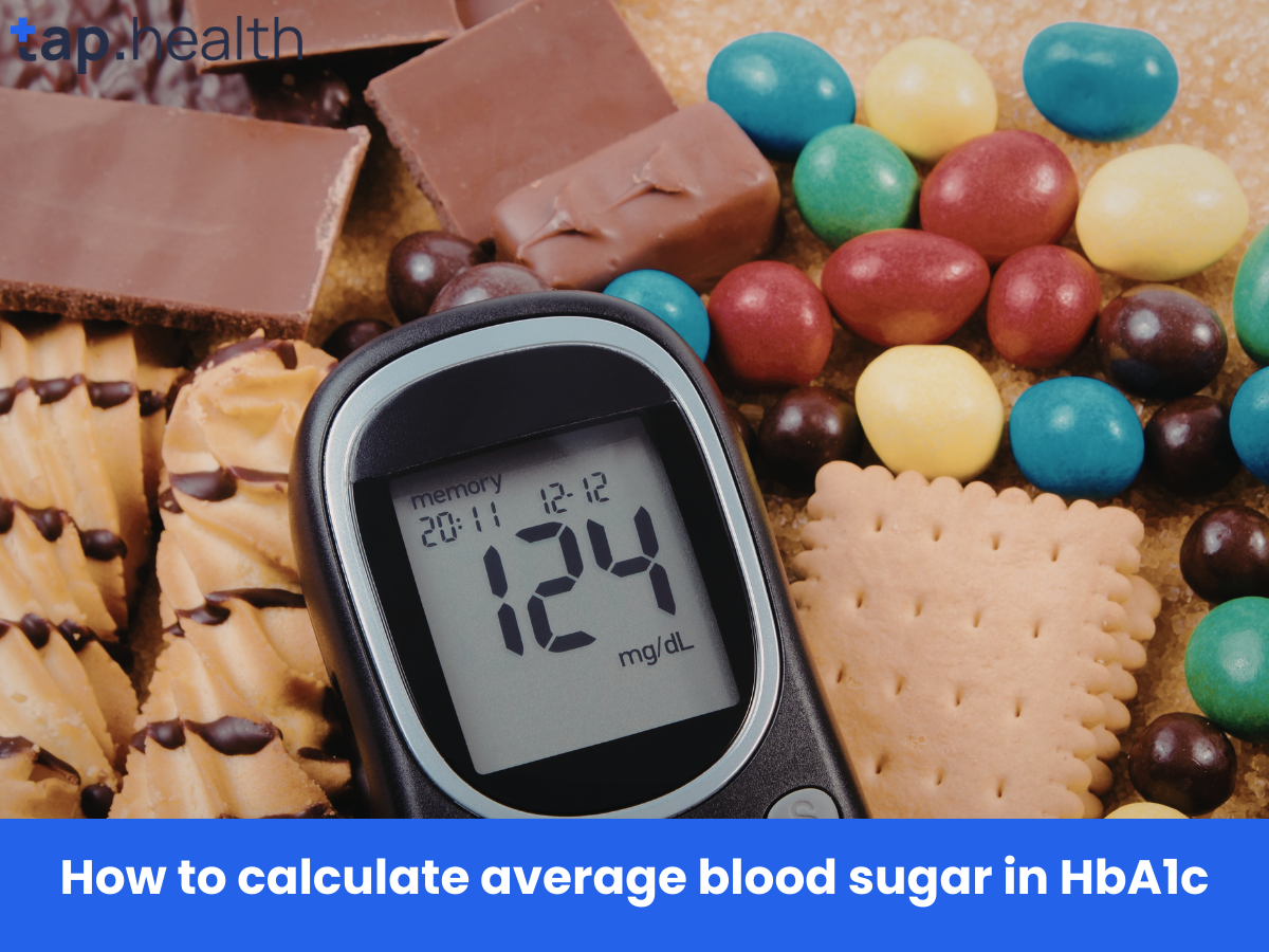 HbA1c में औसत ब्लड शुगर कैसे निकालें