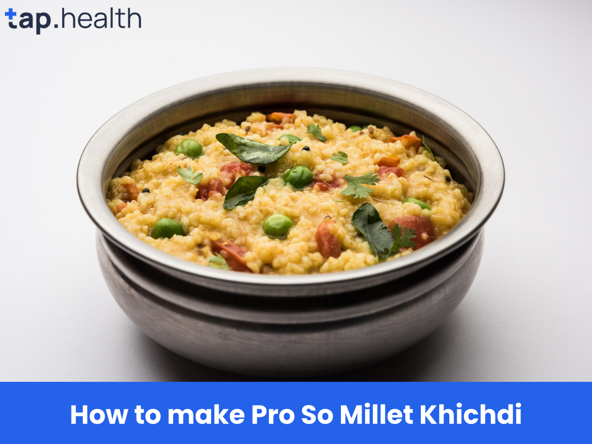 प्रो सो मिलेट की खिचड़ी बनाने का तरीका