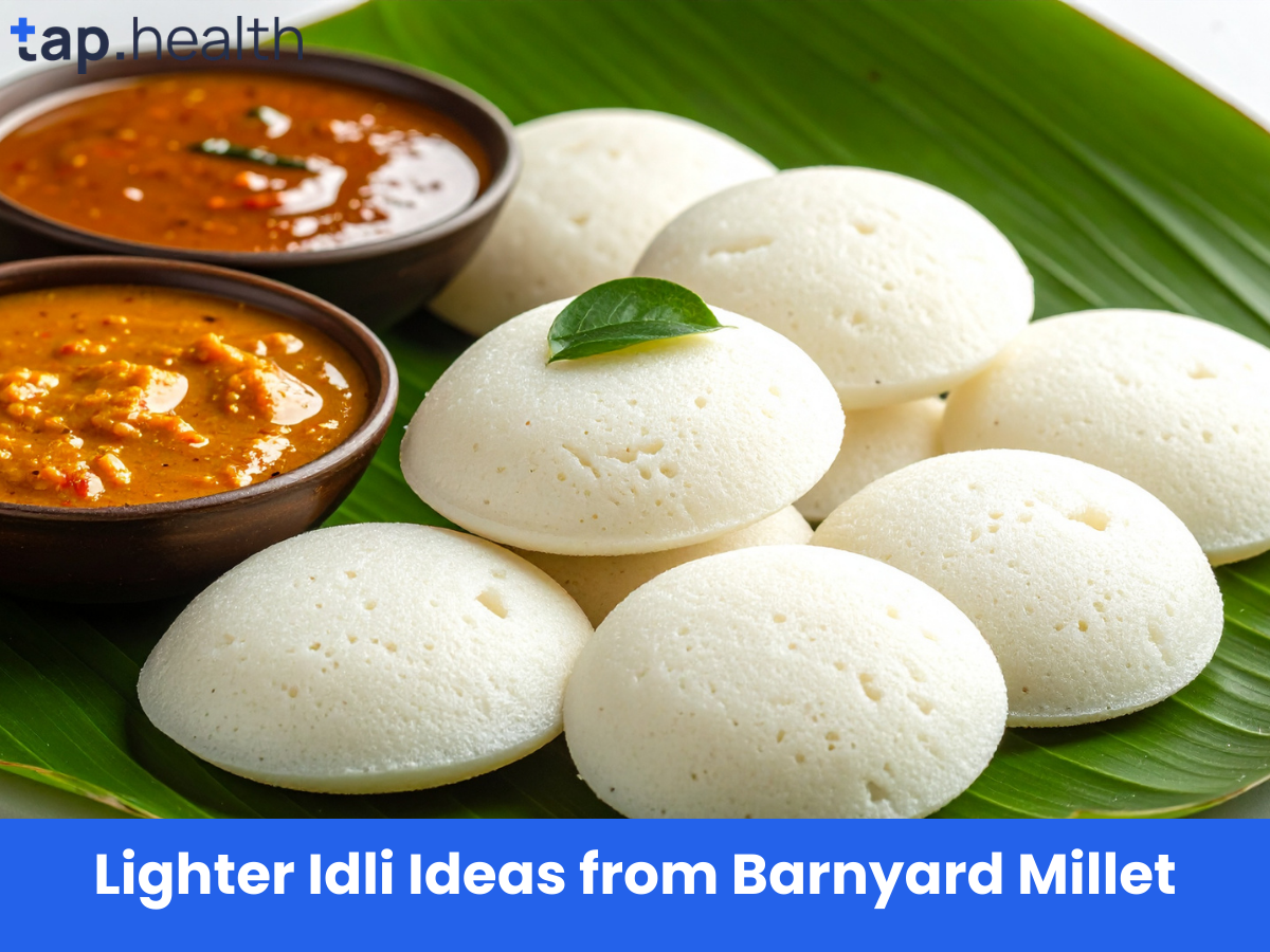 बार्नयार्ड मिलेट से हल्के इडली के आइडियाज