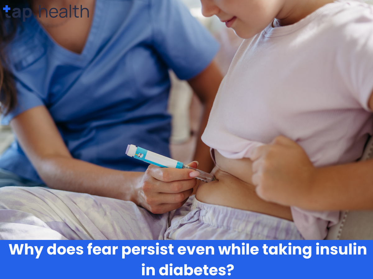 डायबिटीज़ इंसुलिन लेते हुए डर
