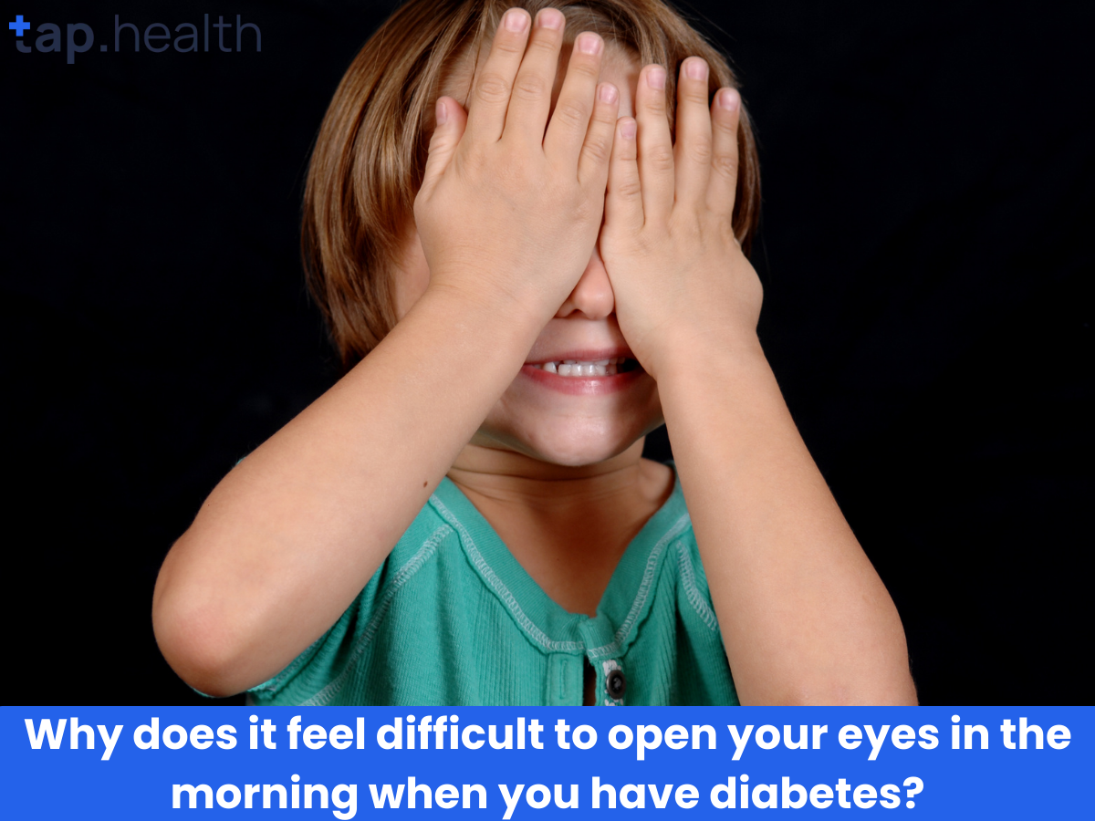 डायबिटीज़ सुबह आंखें भारी लगना