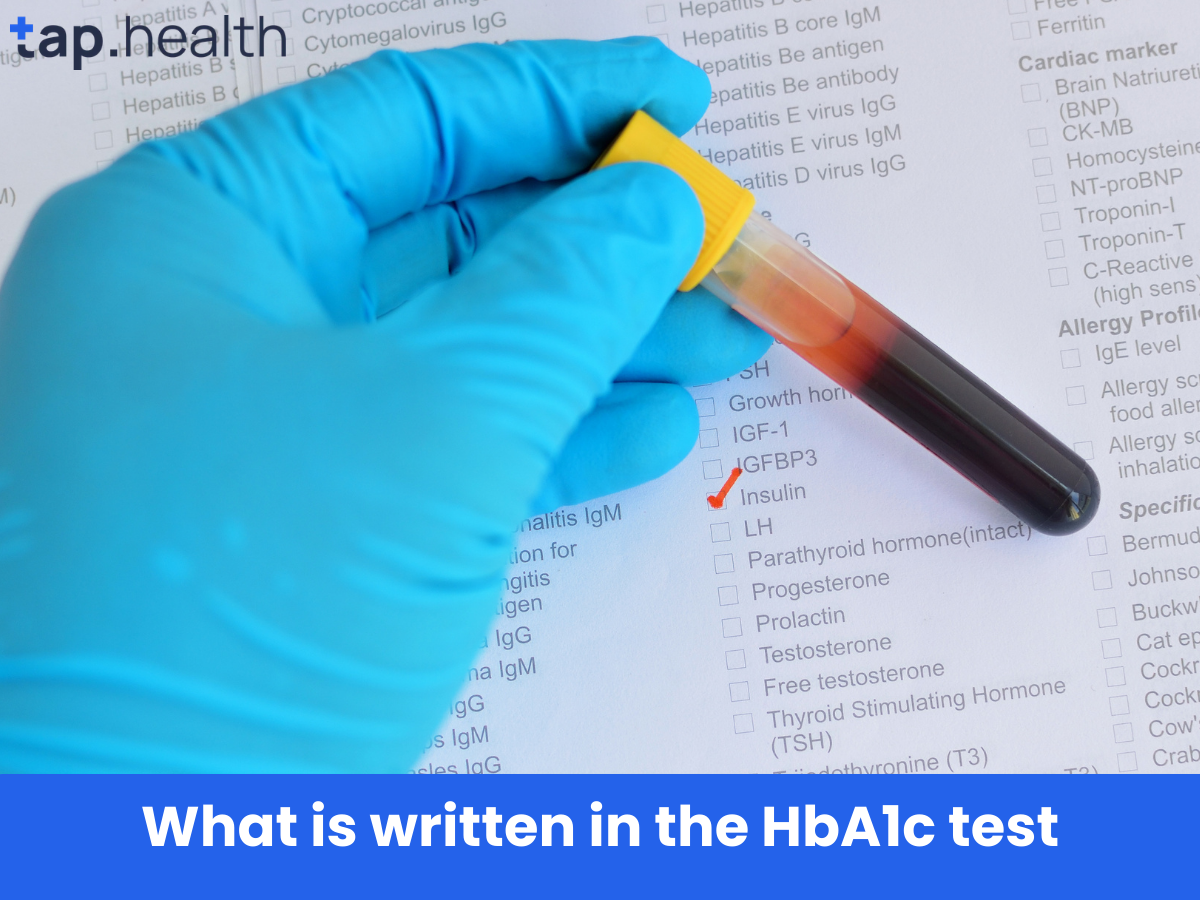 HbA1c टेस्ट में क्या-क्या चीजें लिखी होती हैं