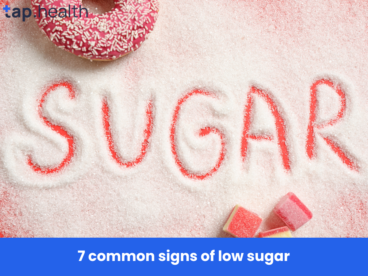 7 common signs of low sugar