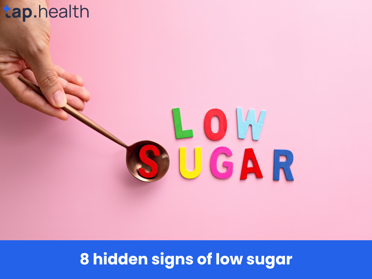 8 hidden signs of low sugar