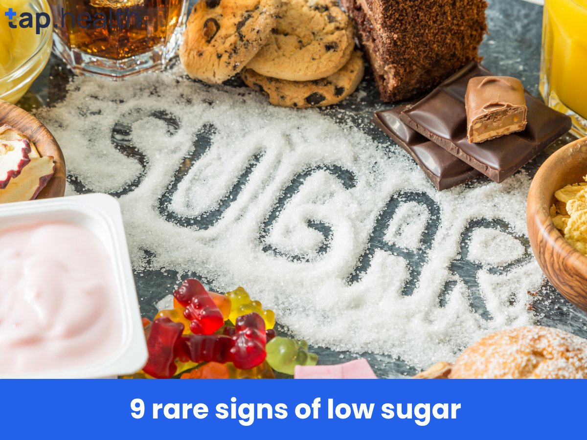 9 rare signs of low sugar