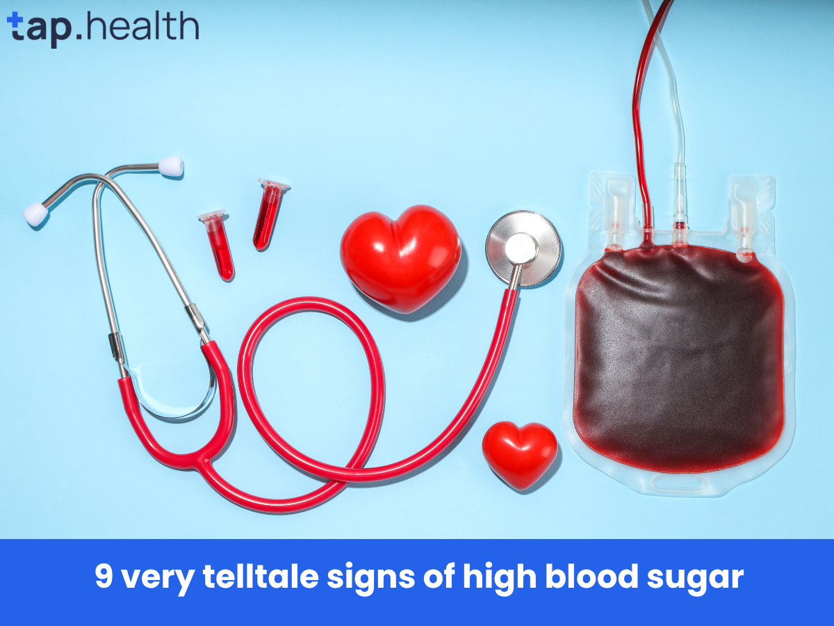 9 very telltale signs of high blood sugar