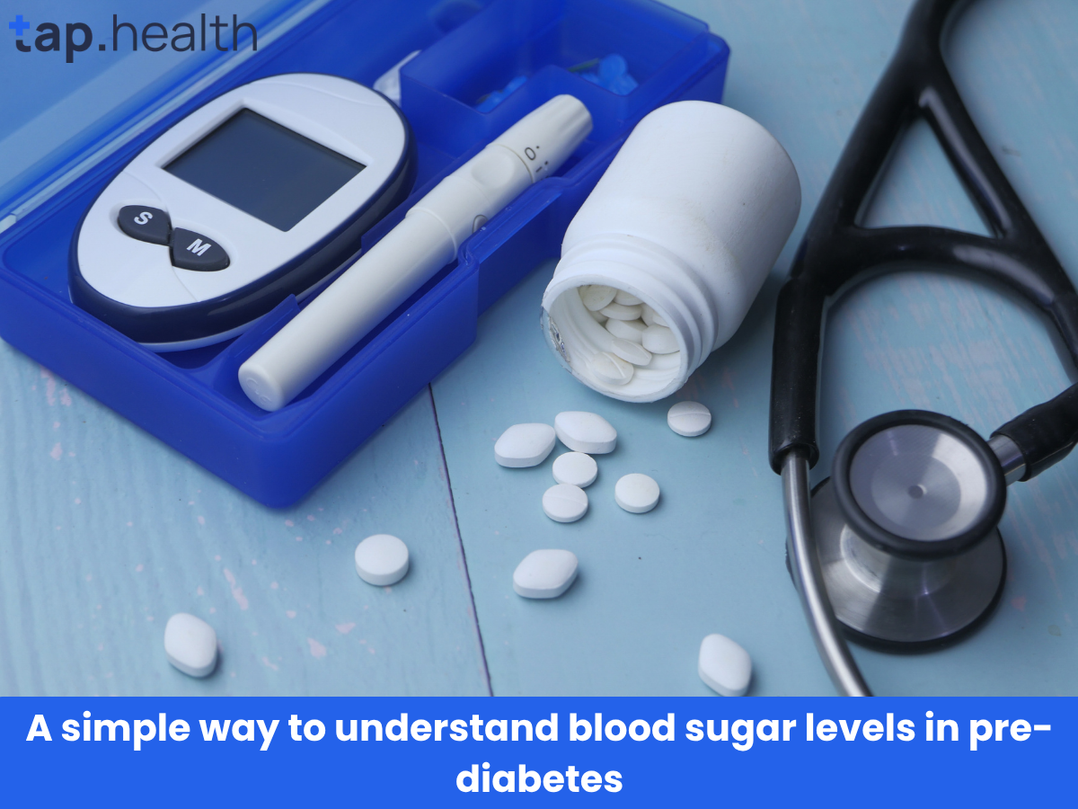 A simple way to understand blood sugar levels in pre-diabetes