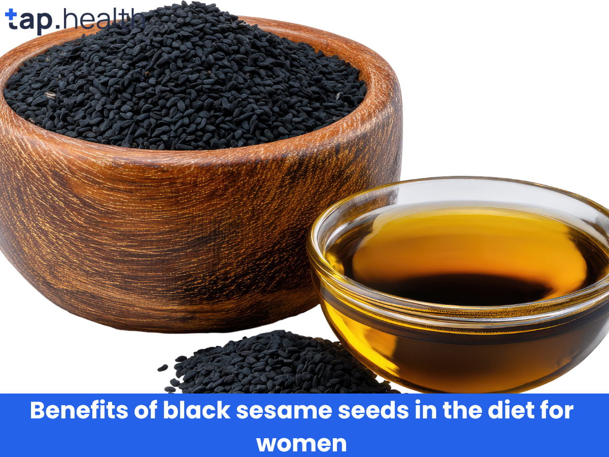 Benefits of black sesame seeds in the diet for women