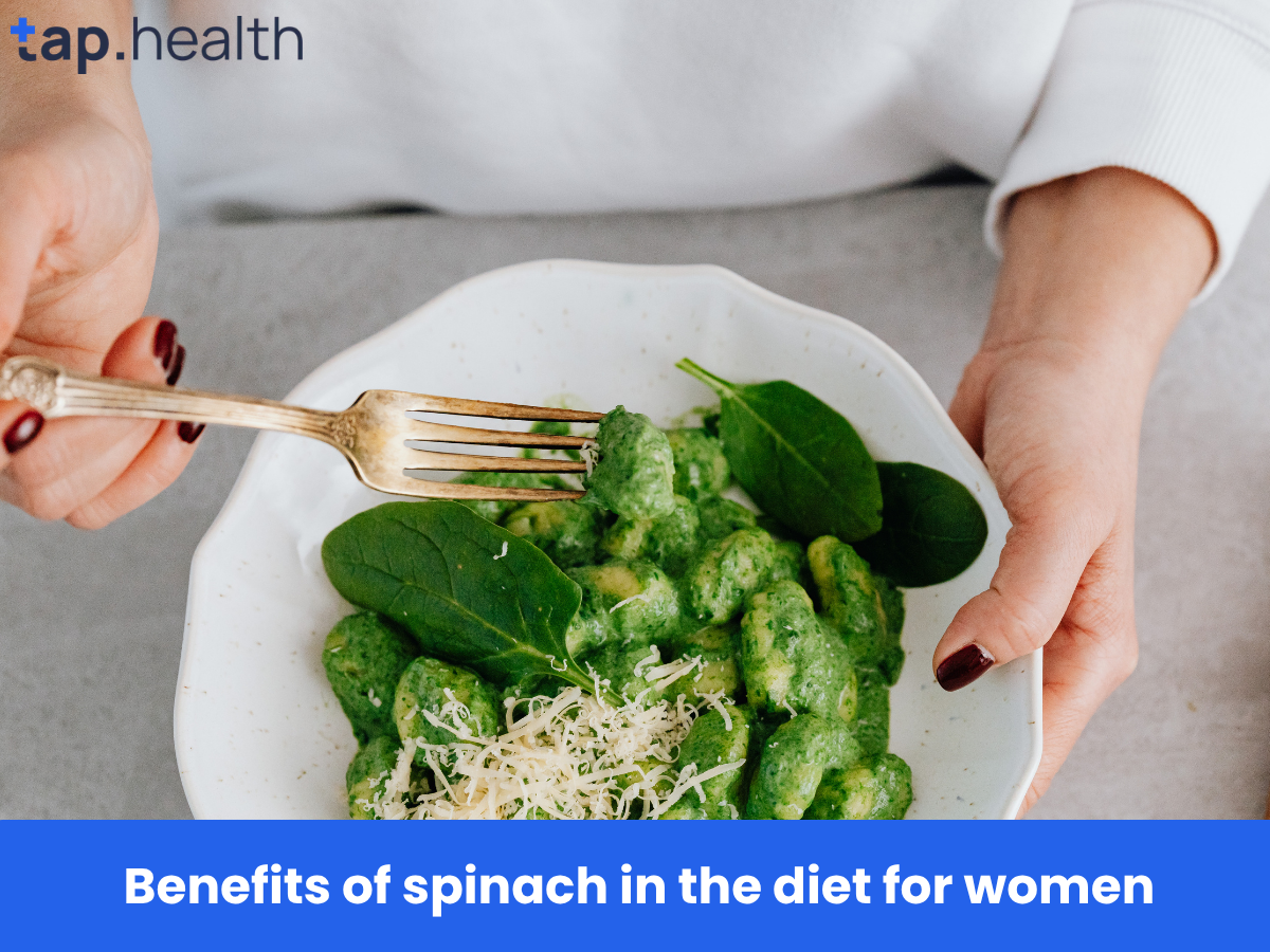 _Benefits of spinach in the diet for women