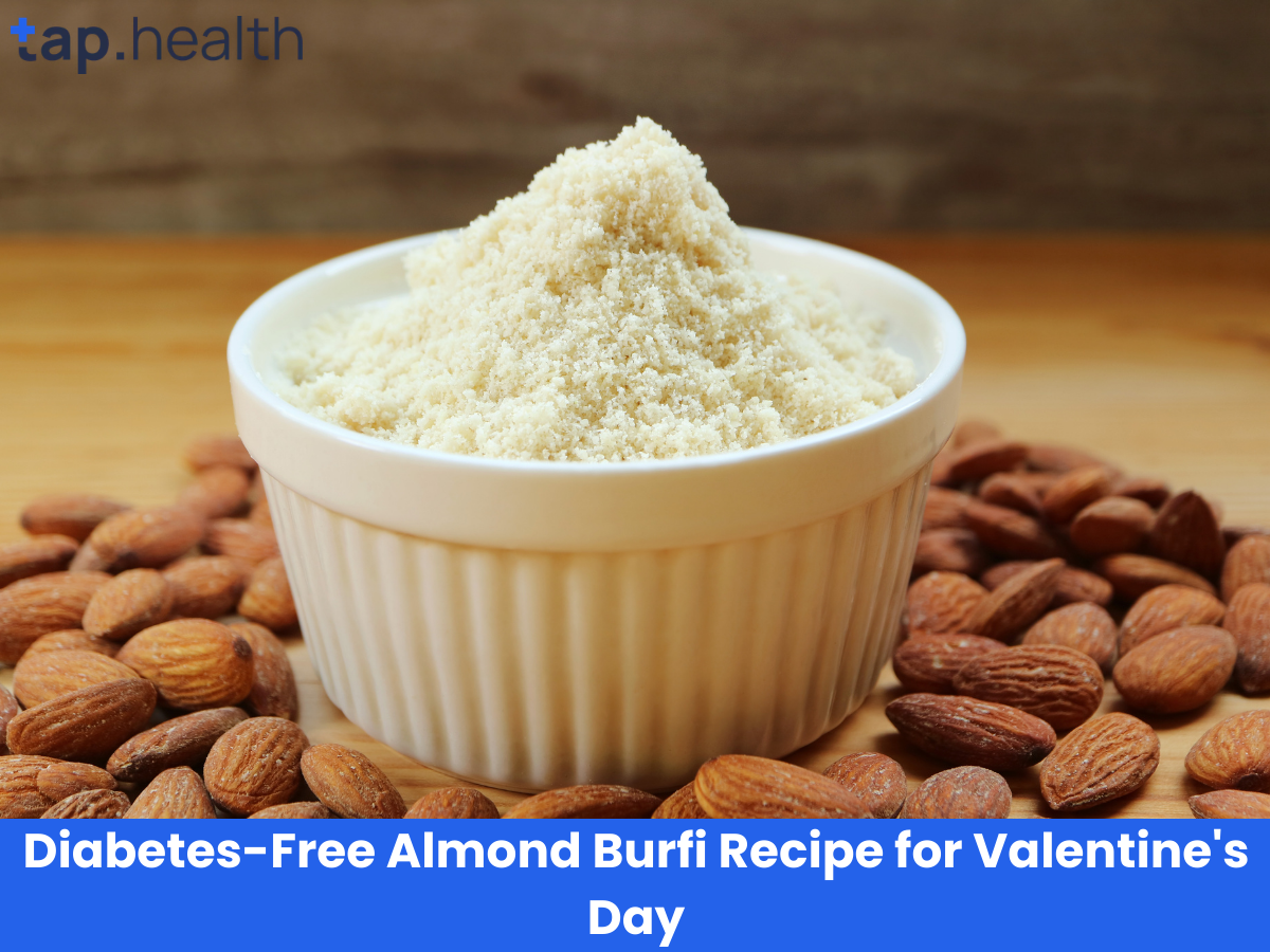 वैलेंटाइन के लिए डायबिटीज़-फ्री बादाम बर्फी विधि
