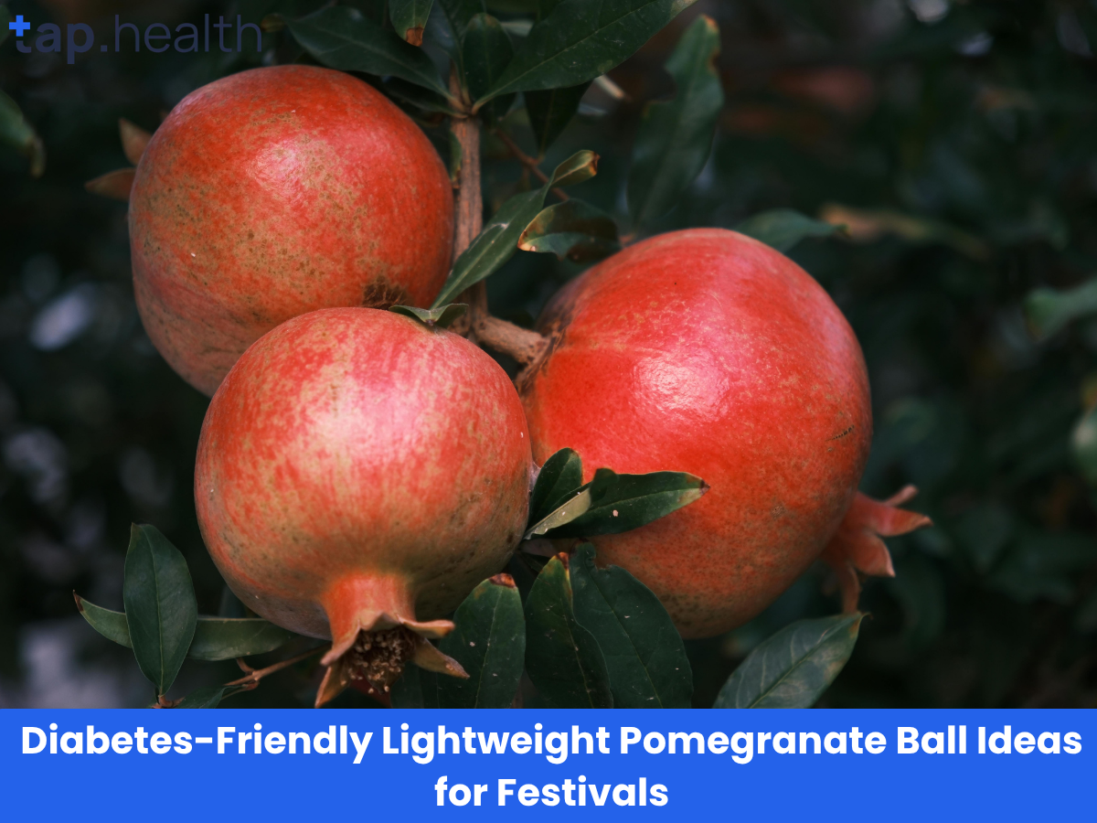 Diabetes-Friendly Lightweight Pomegranate Ball Ideas for Festivals