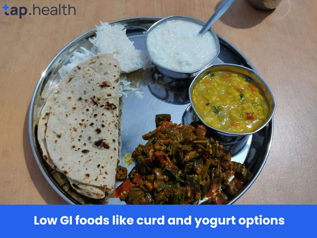 कम GI फूड्स में दही और योगर्ट के विकल्प