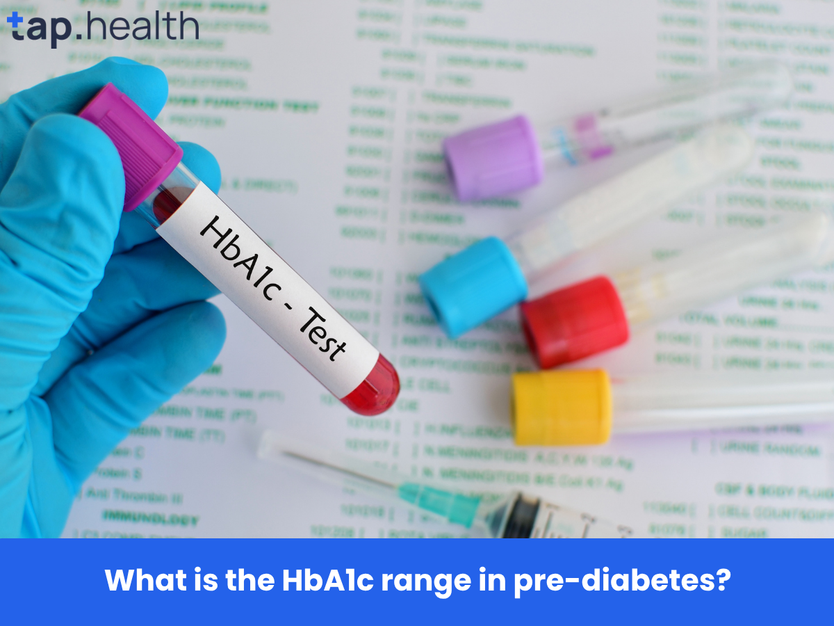 प्री-डायबिटीज में HbA1c रेंज क्या होती है