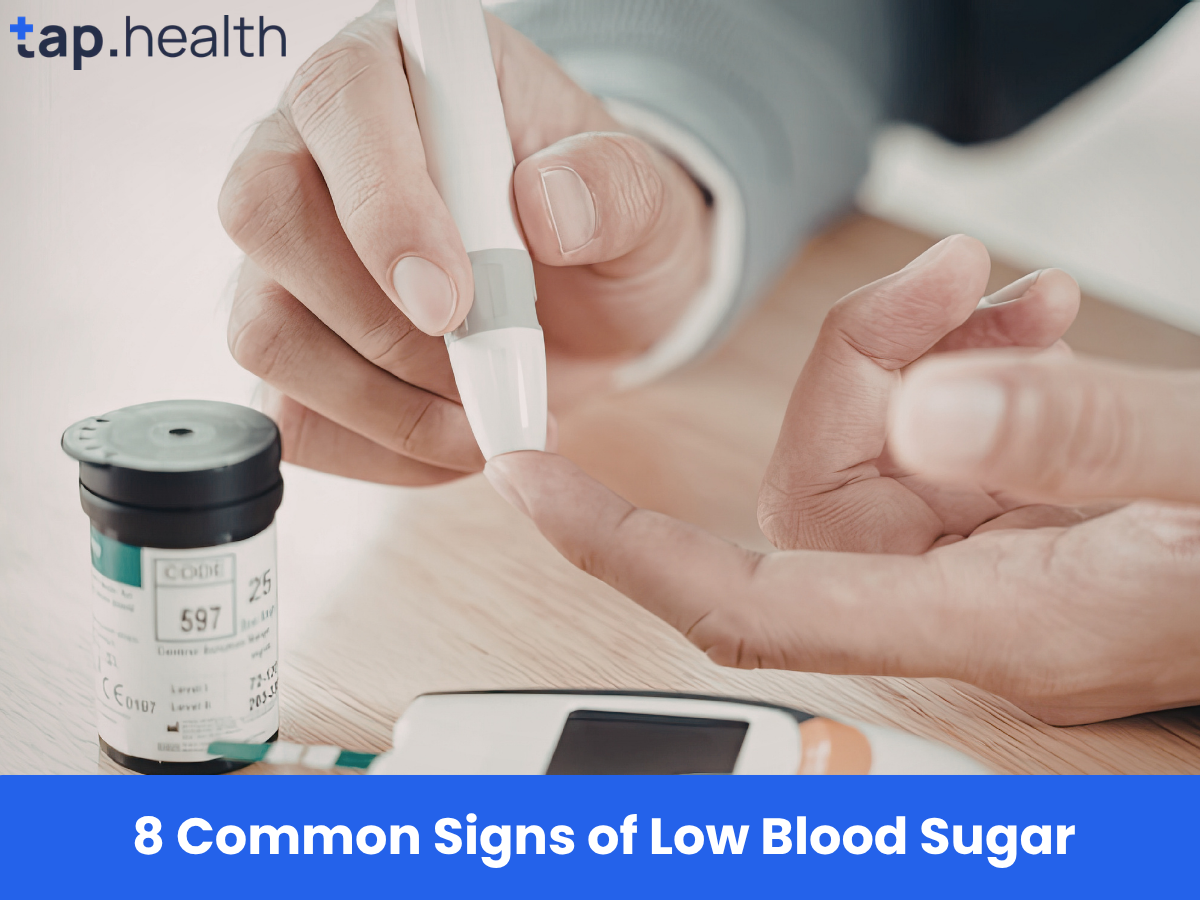 8 Common Signs of Low Blood Sugar