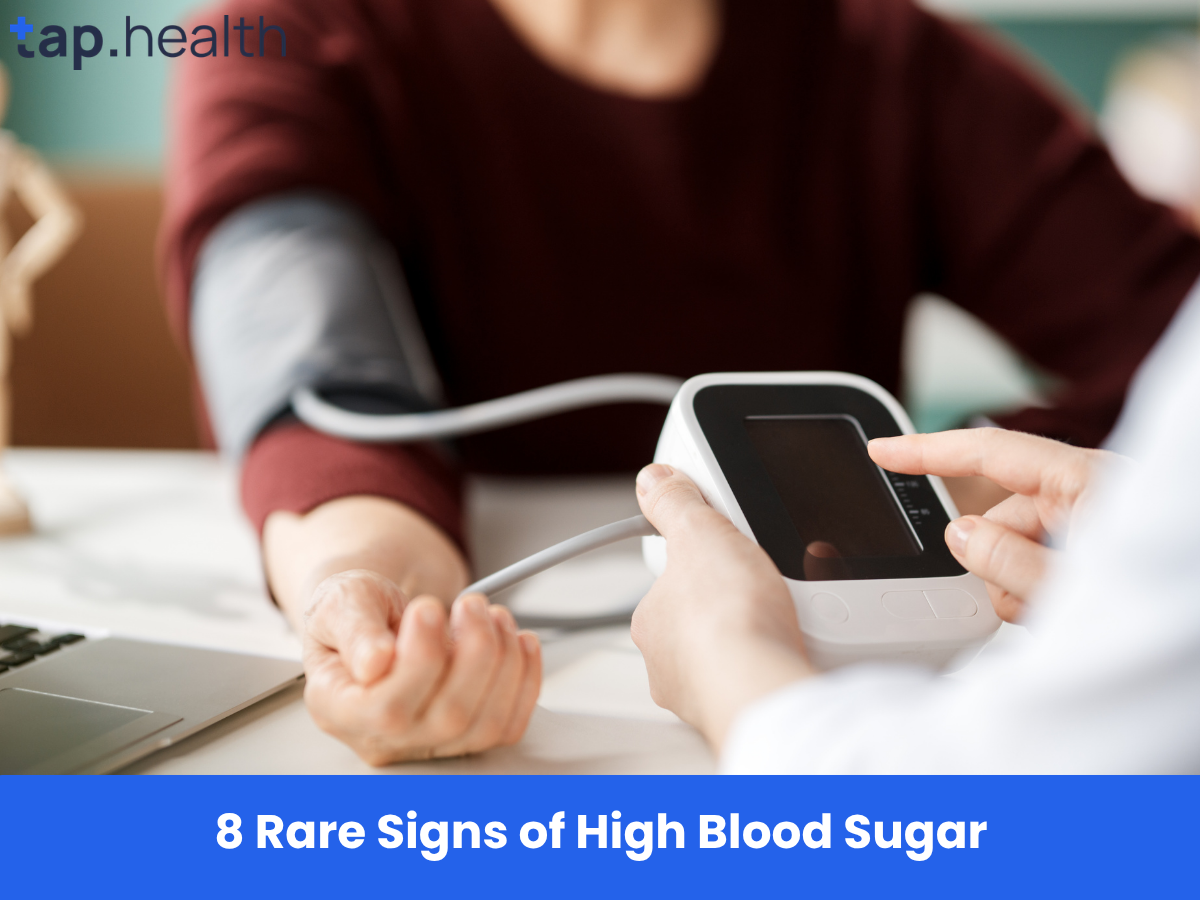 8 Rare Signs of High Blood Sugar
