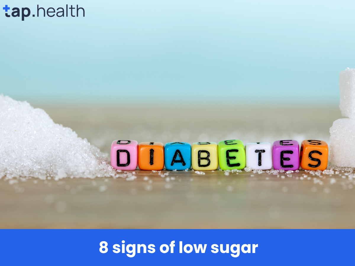 8 signs of low sugar