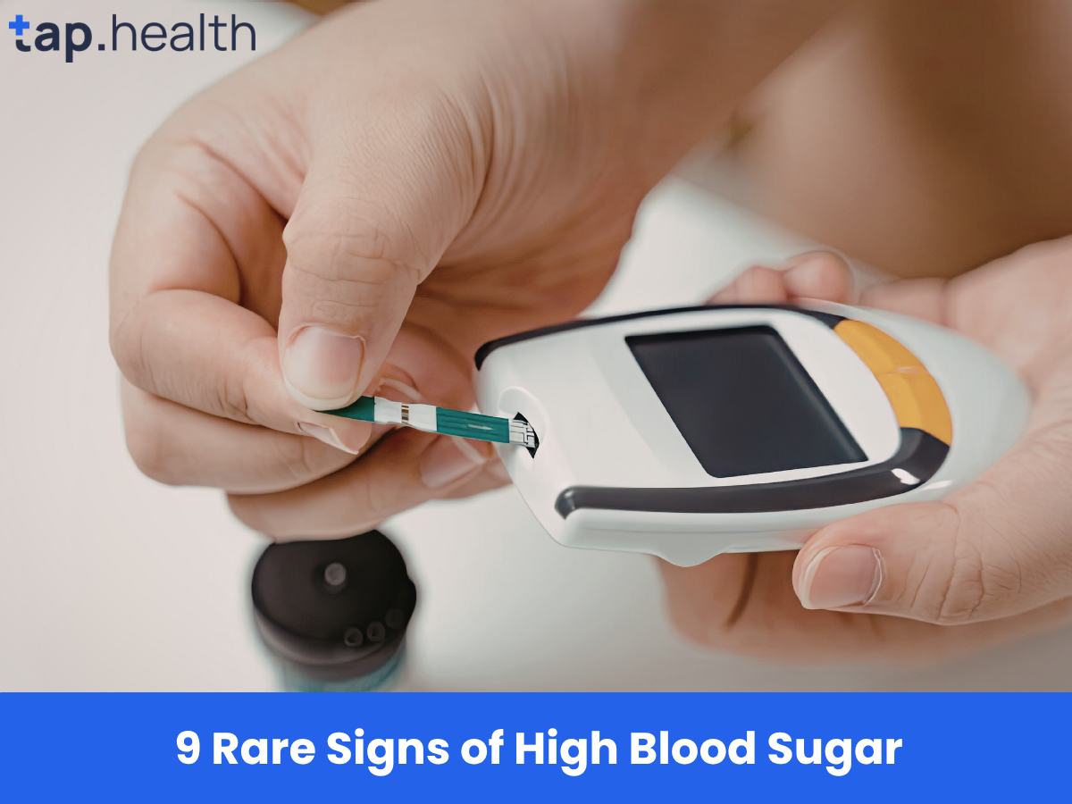 9 Rare Signs of High Blood Sugar