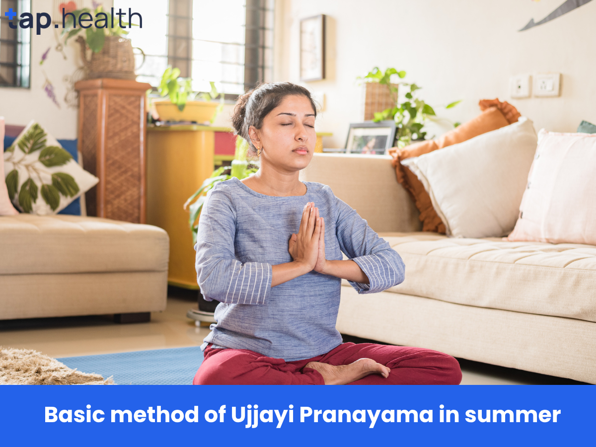 _Basic method of Ujjayi Pranayama in summer