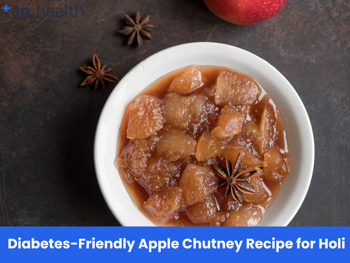 Diabetes-Friendly Apple Chutney Recipe for Holi