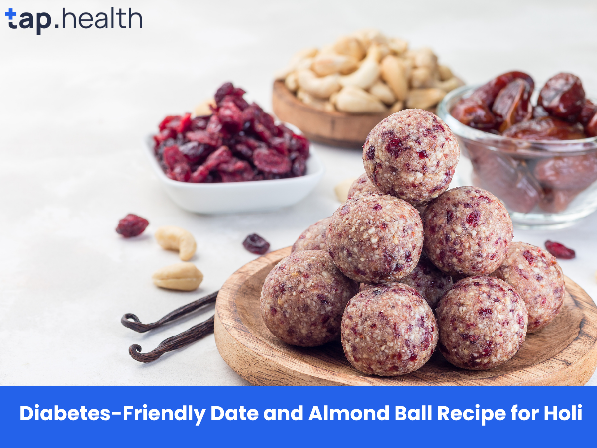 Diabetes-Friendly Date and Almond Ball Recipe for Holi