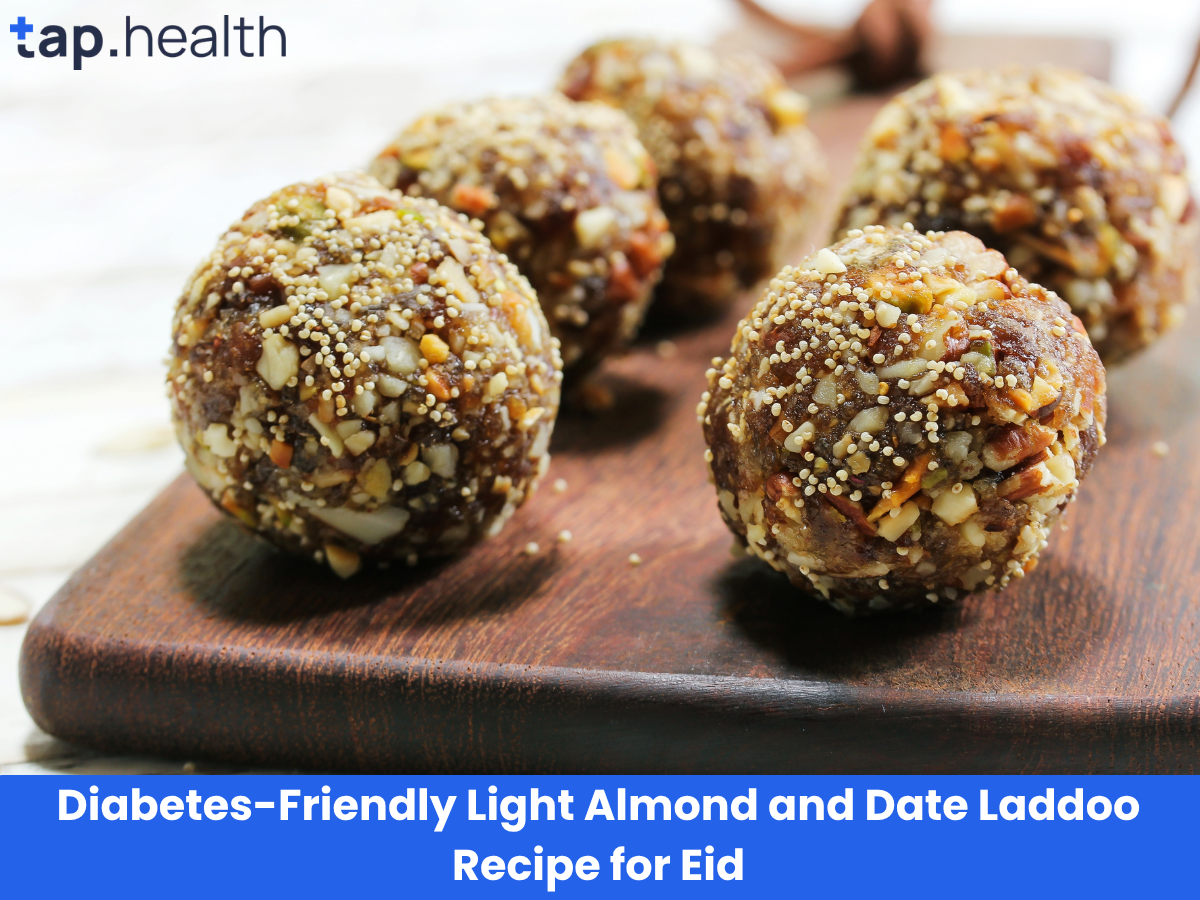 Diabetes-Friendly Light Almond and Date Laddoo Recipe for Eid