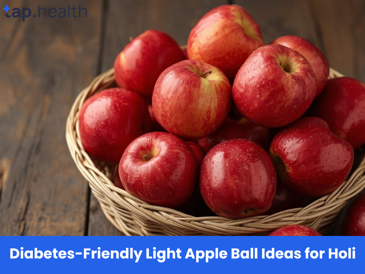 Diabetes-Friendly Light Apple Ball Ideas for Holi