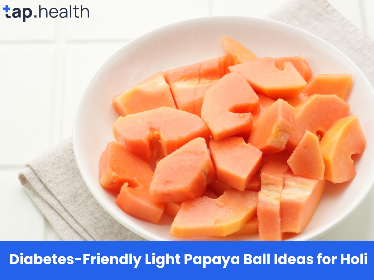 Diabetes-Friendly Light Papaya Ball Ideas for Holi