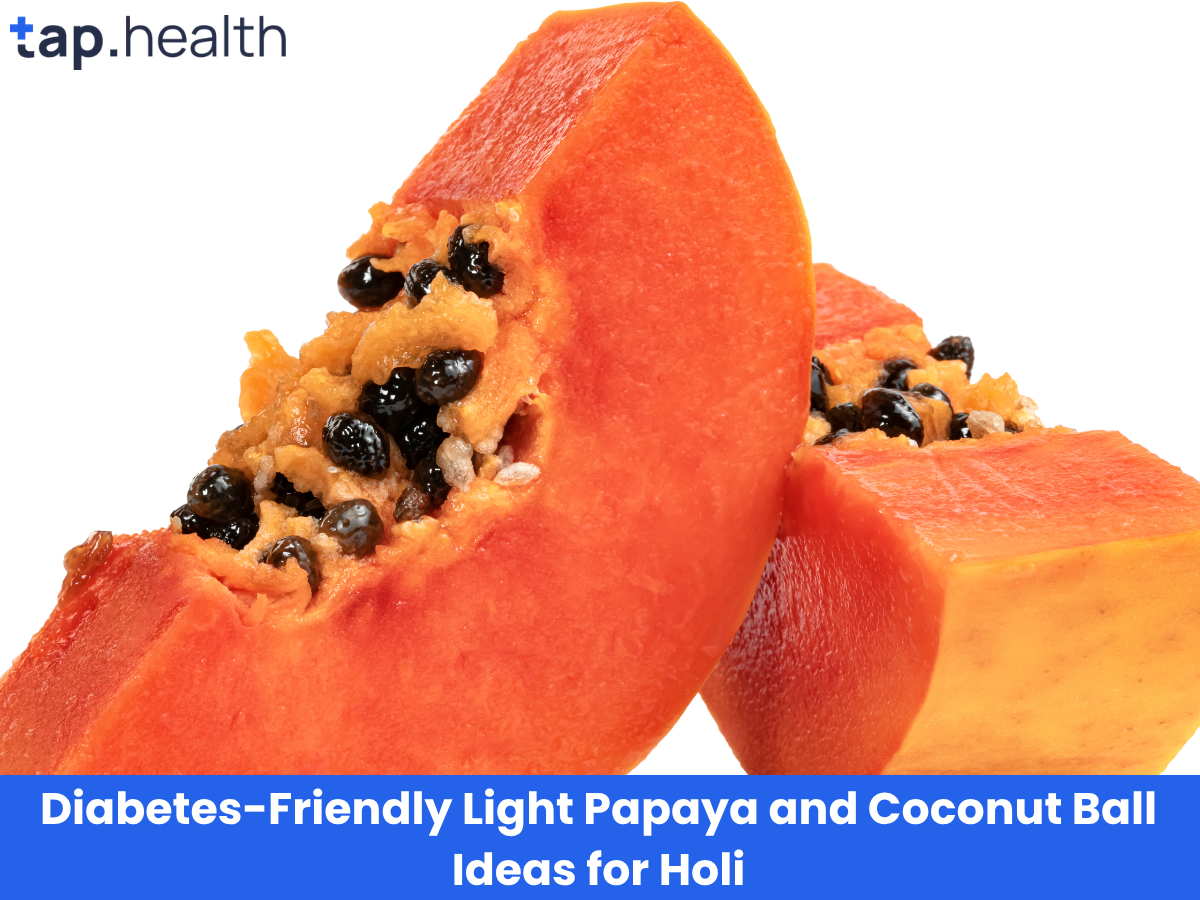 Diabetes-Friendly Light Papaya and Coconut Ball Ideas for Holi