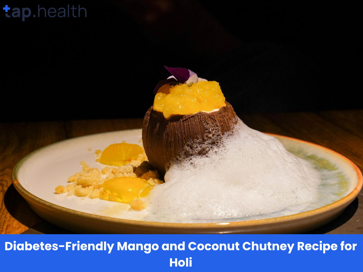 Diabetes-Friendly Mango and Coconut Chutney Recipe for Holi