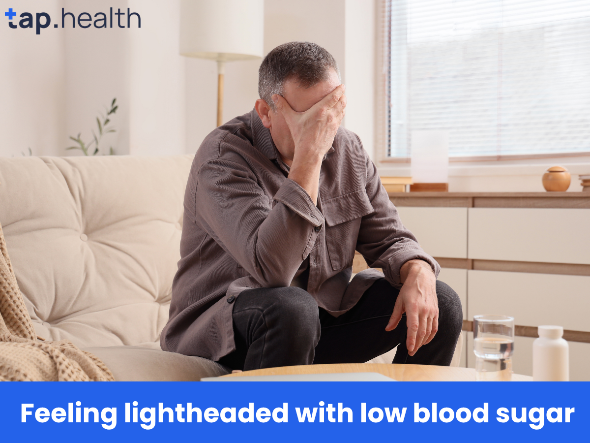 _Feeling lightheaded with low blood sugar