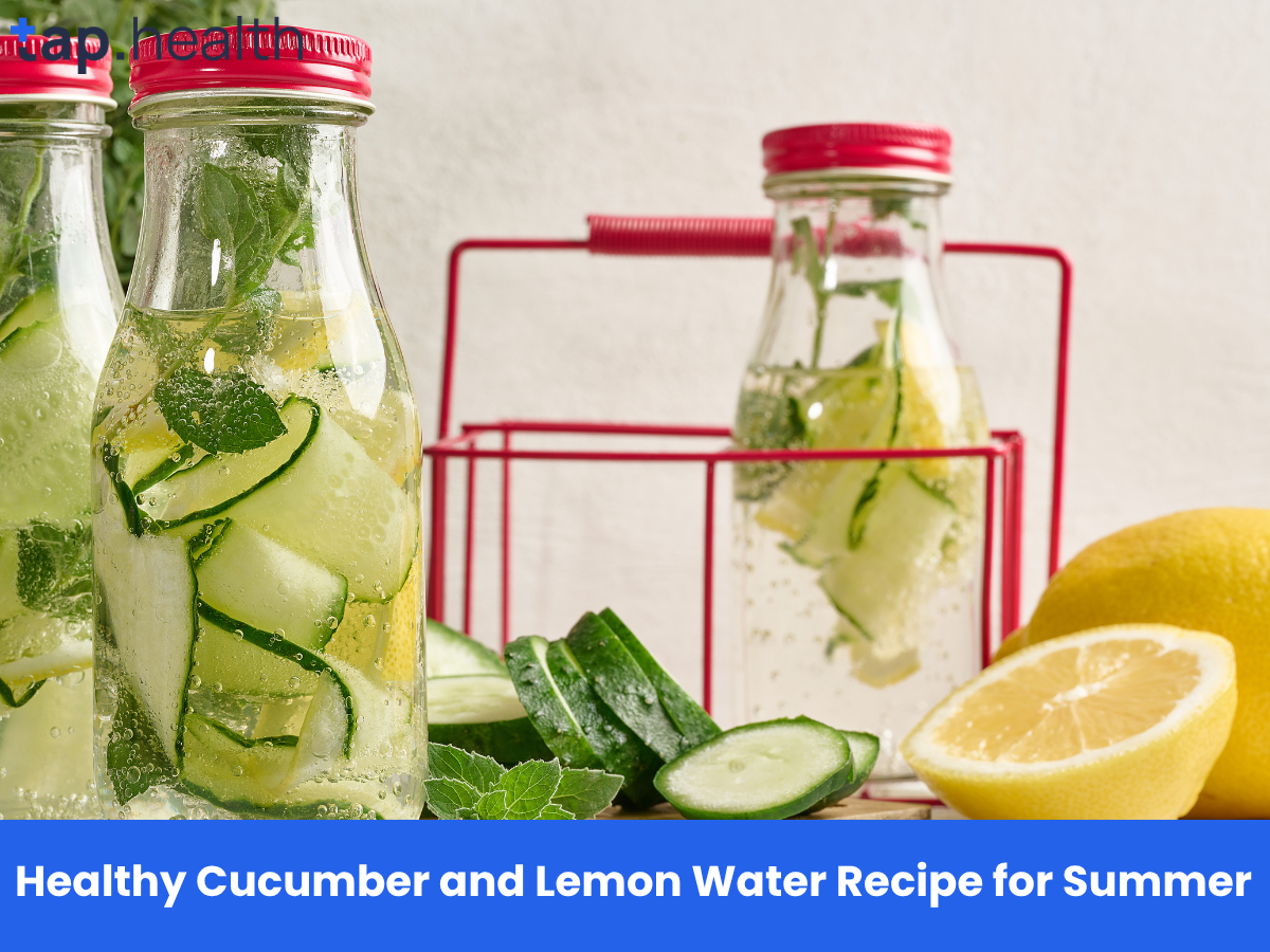Healthy Cucumber and Lemon Water Recipe for Summer