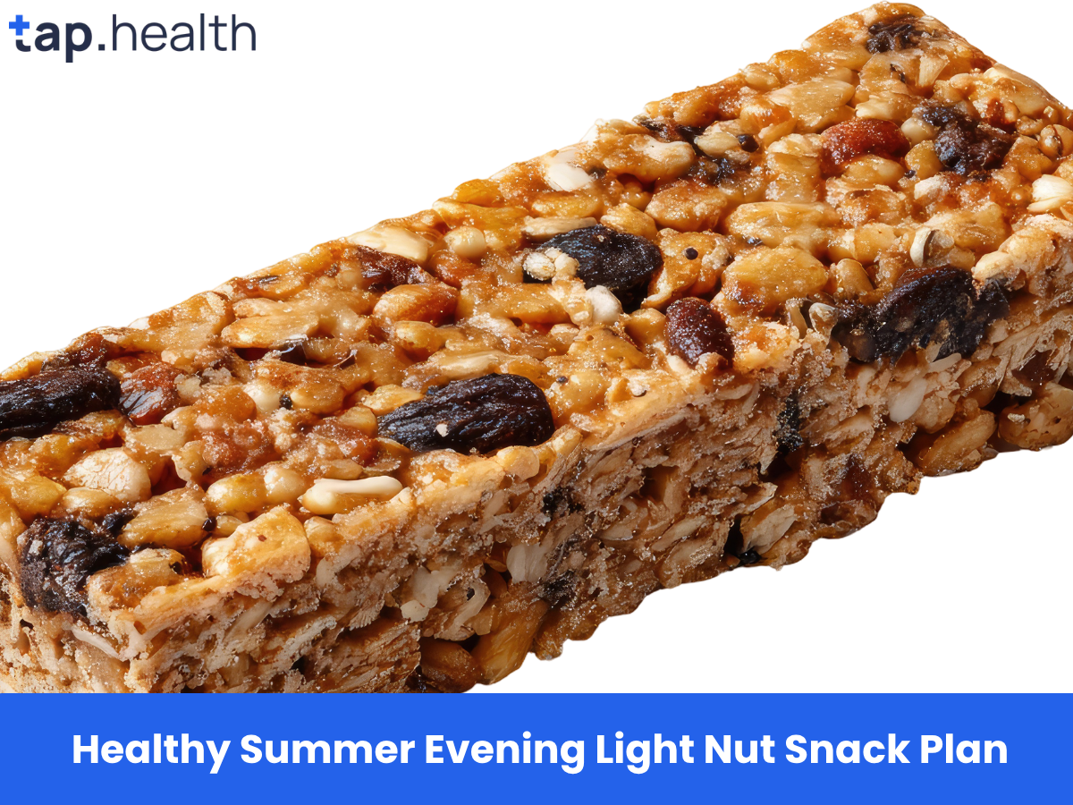 Healthy Summer Evening Light Nut Snack Plan