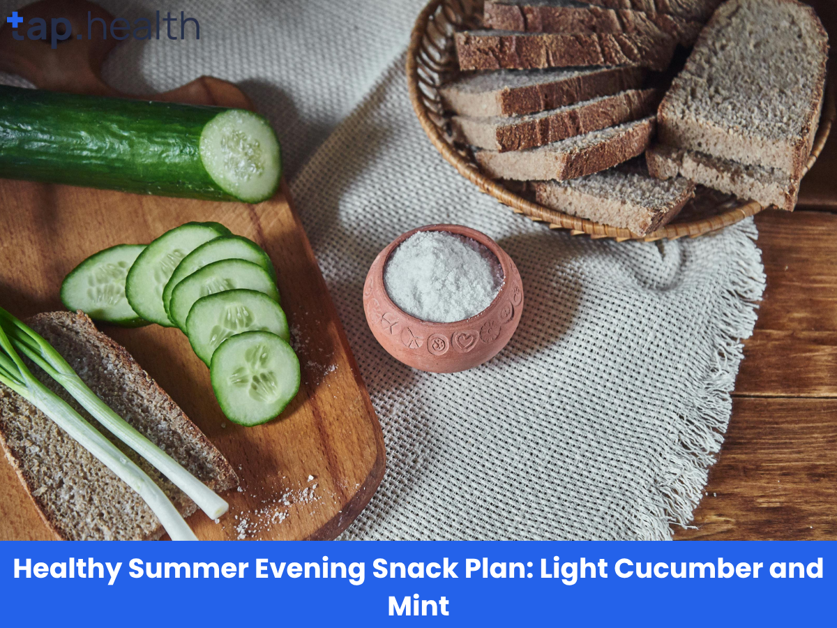 _Healthy Summer Evening Snack Plan Light Cucumber and Mint