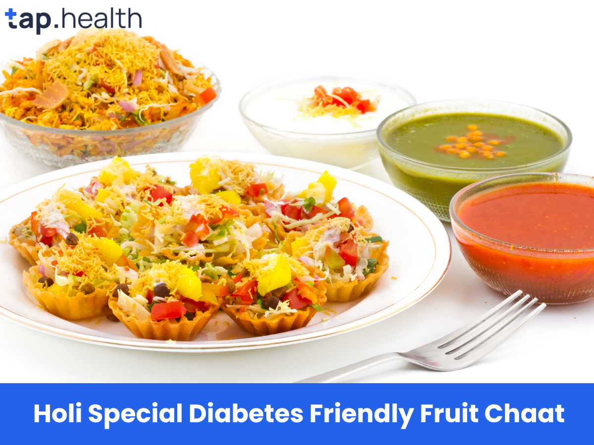 Holi Special Diabetes Friendly Fruit Chaat